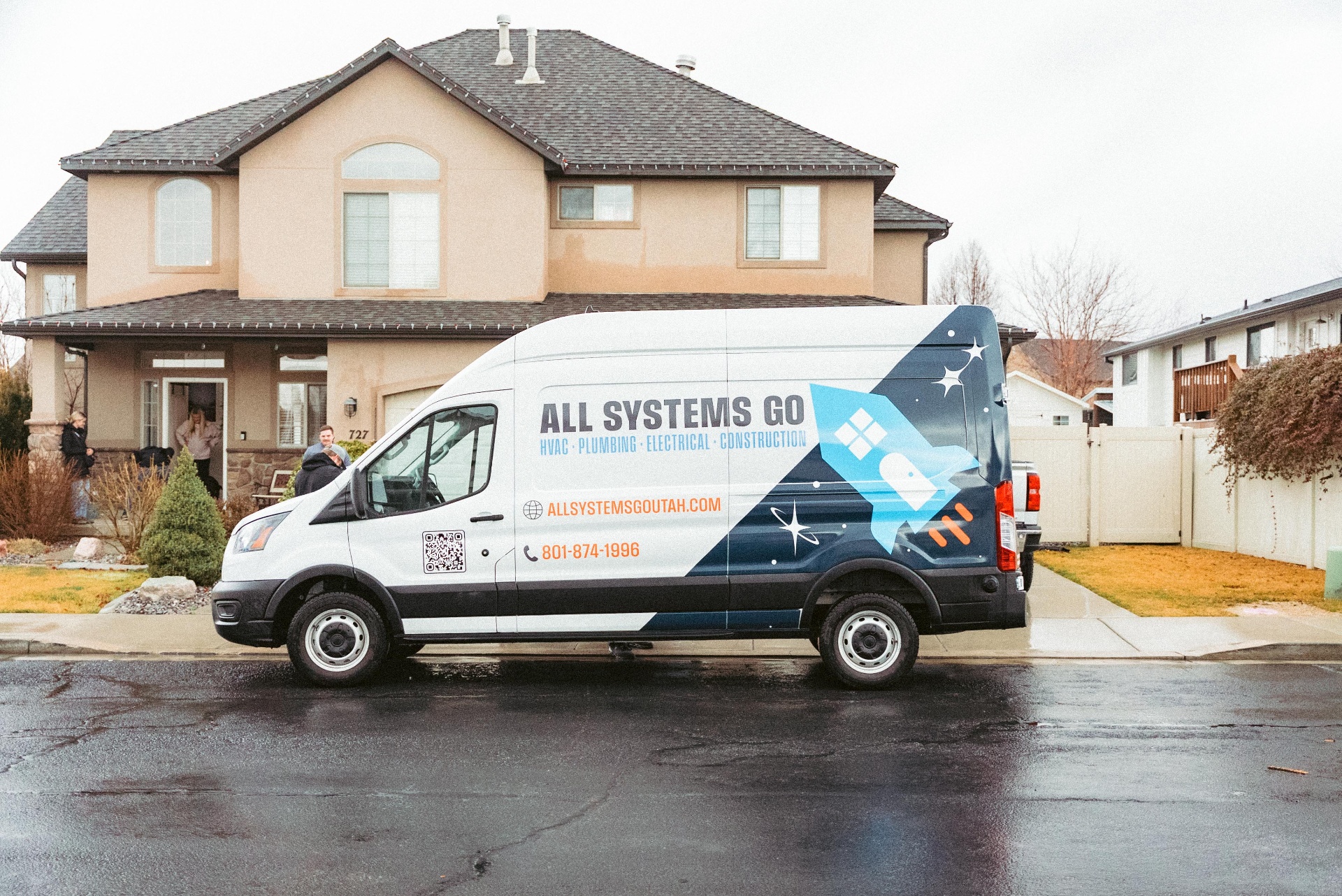 All Systems Go service truck across the Wasatch Front